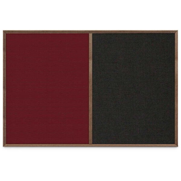Slim Style Indoor Enclosed Corkboard, 24
